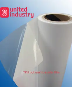 TPU hot melt transfer film for heat transfer printing