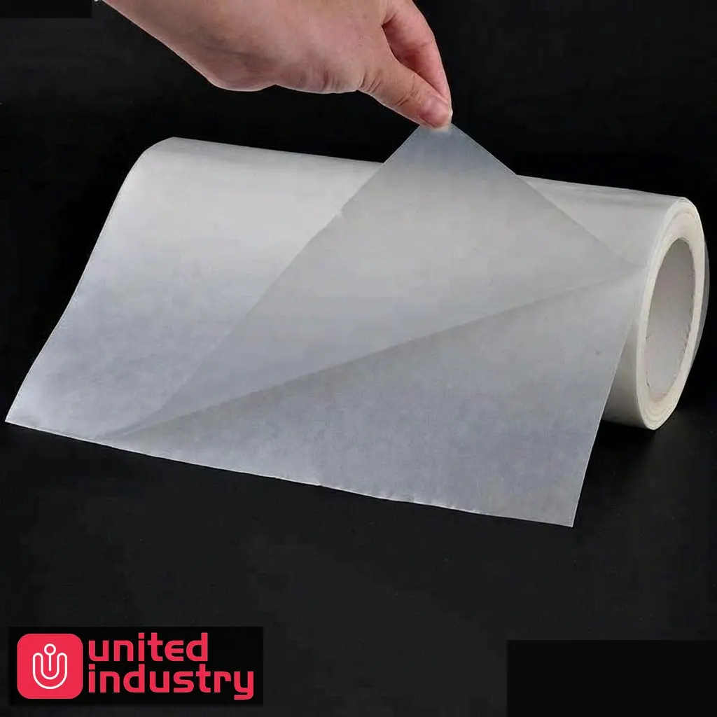 PES polyester hot melt adhesive film roll with release liner, Shanghai United Industry