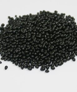 sample of black polyamide resin